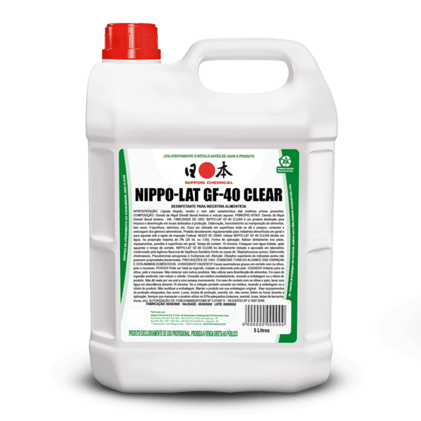 Desinfetante de superfícies nippo lat g 40