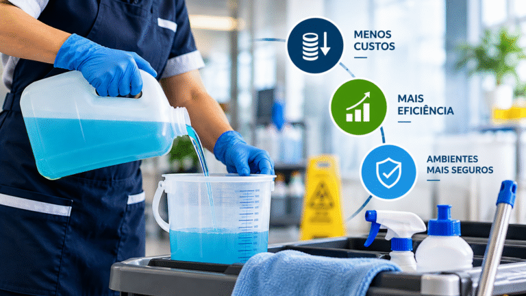 Como reduzir custos com produtos de limpeza sem perder eficiência